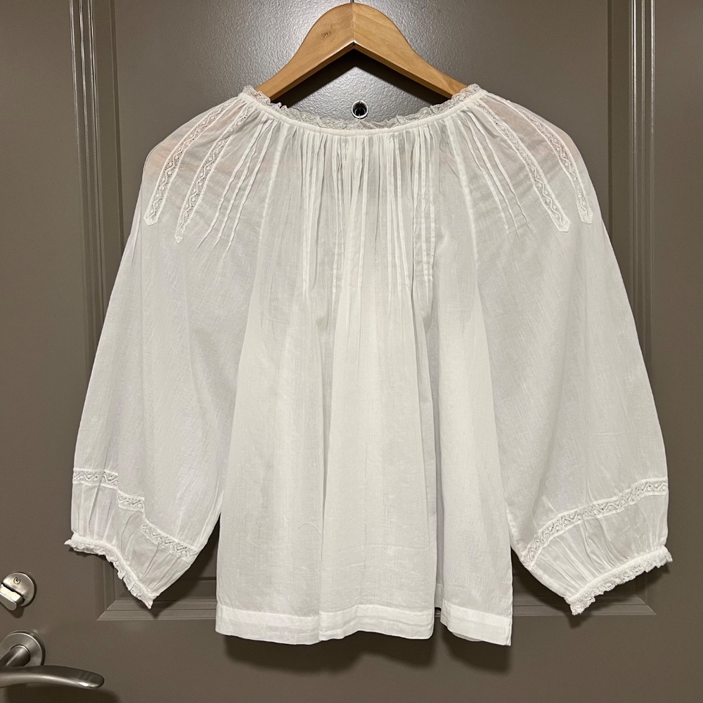 DÔEN Abigail Top, Size XS, in Salt - Picture 9 of 14